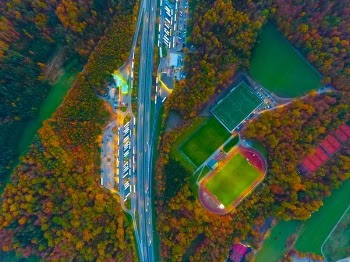 Free Photo of aerial, view, autumn