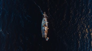 Free Photo of aerial, view, dark