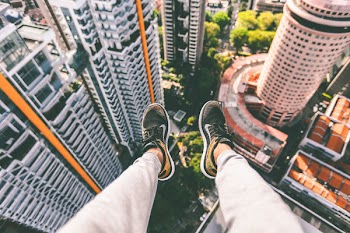 Free Photo of aerial, view, heights
