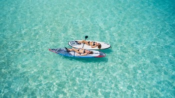 Free Photo of aerial, water, ocean