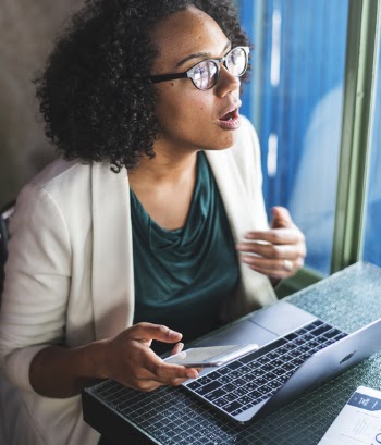 Free Photo of african american, businesswoman, busy