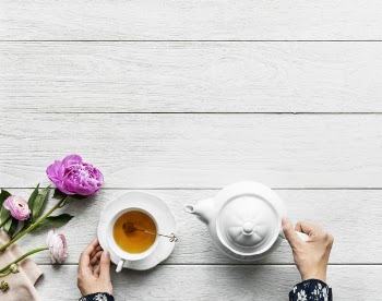 Free Photo of afternoon tea, background, beautiful