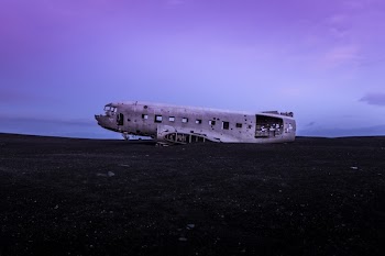 Free Photo of airplane, crash, damage