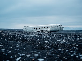 Free Photo of airplane, crash, damage