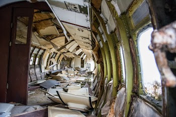 Free Photo of airplane, crash, wreck