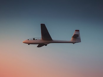 Free Photo of airplane, glider, flying