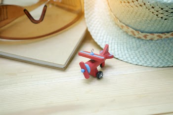 Free Photo of airplane, toy, eyeglasses