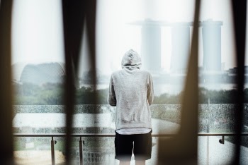 Free Photo of alone, hoodie, man