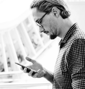 Free Photo of american, bearded, black and white