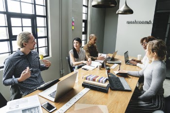 Free Photo of american, brainstorming, business