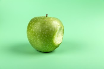 Free Photo of apple, green, background