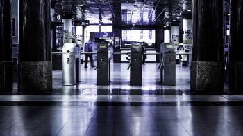 Free Photo of architecture, subway, turnstiles