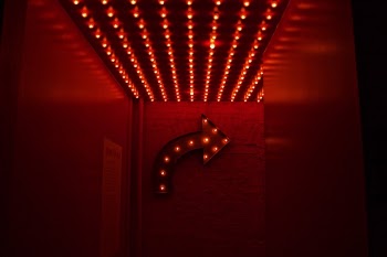 Free Photo of arrow, night, dark