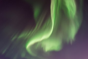 Free Photo of aurora, green, light