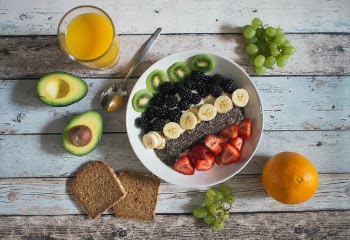Free Photo of avocado, orange, banana
