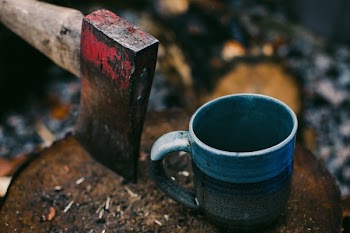 Free Photo of axe, wood, firewood