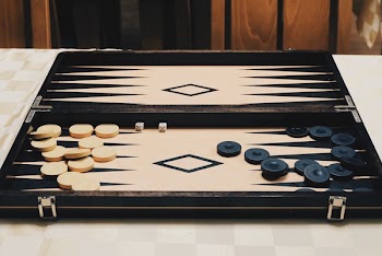 Free Photo of backgammon, board game, game