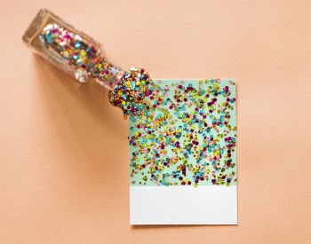 Free Photo of background, bottle, card