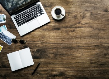 Free Photo of background, coffee, computer