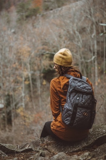 Free Photo of backpack, people, sitting