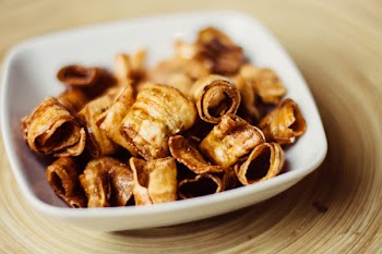Free Photo of banana, chips, food