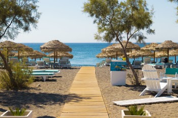 Free Photo of beach, greece, santorini