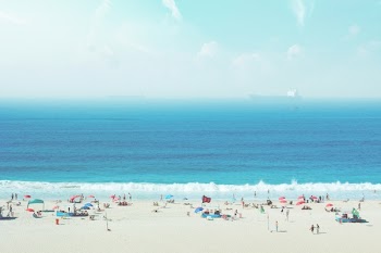 Free Photo of beach, sand, people