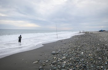 Free Photo of beach, sand, rocks