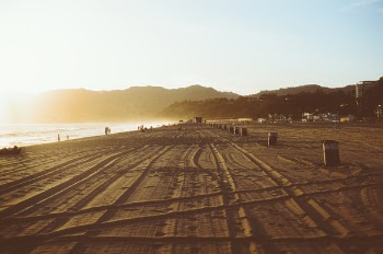 Free Photo of beach, sand, water