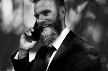 Free Photo of beard, business, connection