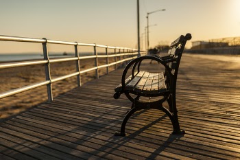 Free Photo of bench, boardwalk, wood