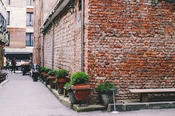 Free Photo of bench, city, street