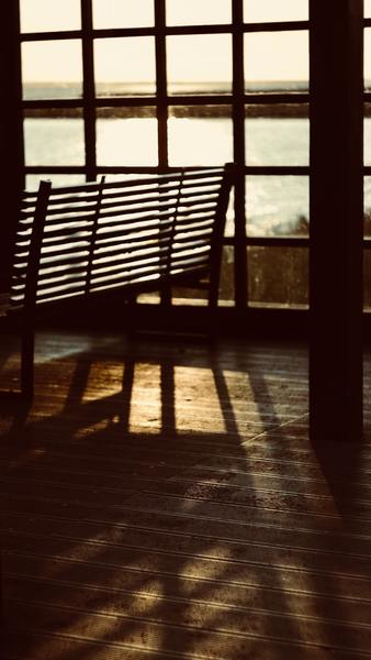 Free Photo of bench, shadowmsun, wait