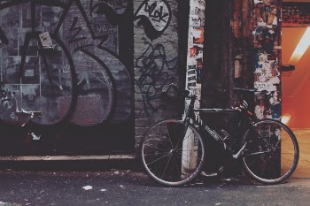 Free Photo of bike, bicycle, graffiti