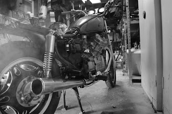 Free Photo of black and white, motorcycle, bike