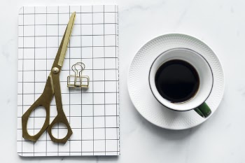 Free Photo of black coffee, creative, decoration