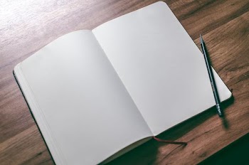 Free Photo of blank, notebook, pencil