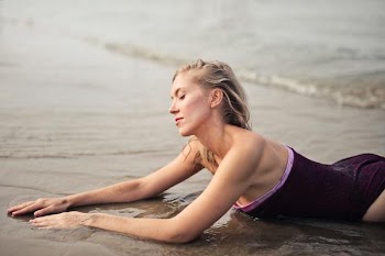 Free Photo of blond, woman, beach