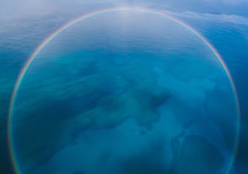 Free Photo of blue, aerial, view