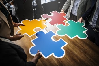 Free Photo of blue, business, business people