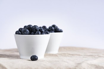 Free Photo of blueberries, fruits, food
