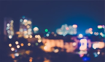 Free Photo of blurry, lights, night
