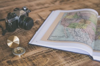 Free Photo of book, map, geography