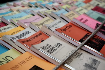 Free Photo of books, movie titles, scripts