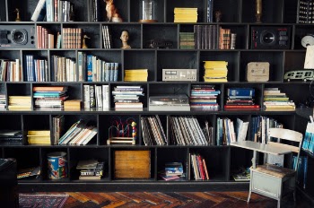 Free Photo of bookshelf, shelves, books