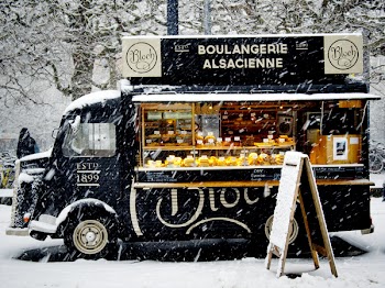 Free Photo of boulangerie, bread, truck