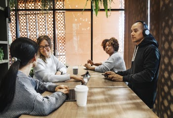 Free Photo of brainstorming, cheerful, coffee