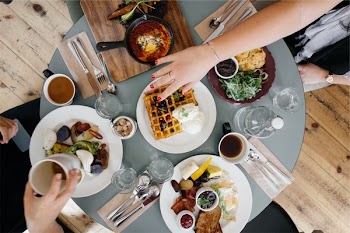 Free Photo of breakfast, food, waffles