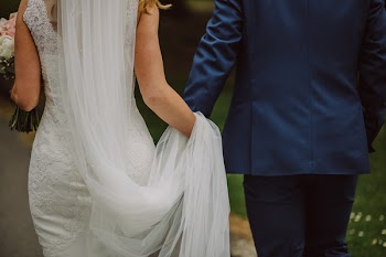 Free Photo of bride, groom, married
