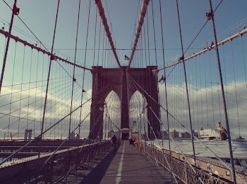 Free Photo of bridge, flag, usa